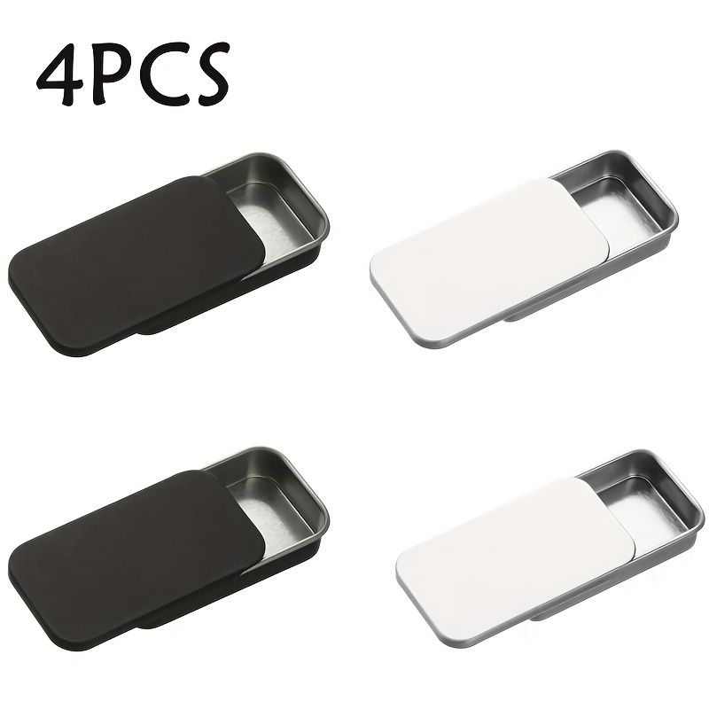 Mini Metal Slide Box for Storage, Portable Design